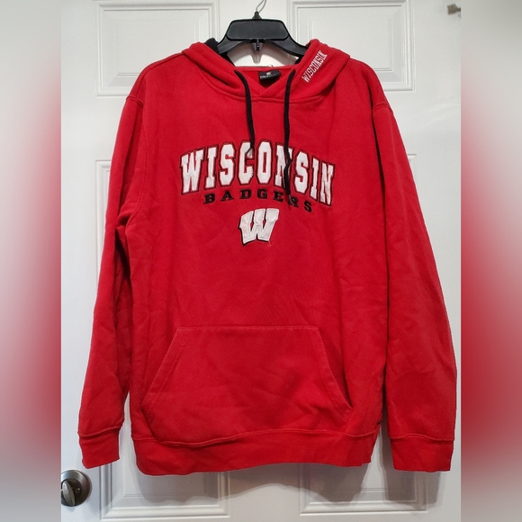 Wisconsin Badgers Colosseum Pullover Hoodie Size XL - Picture 12 of 15